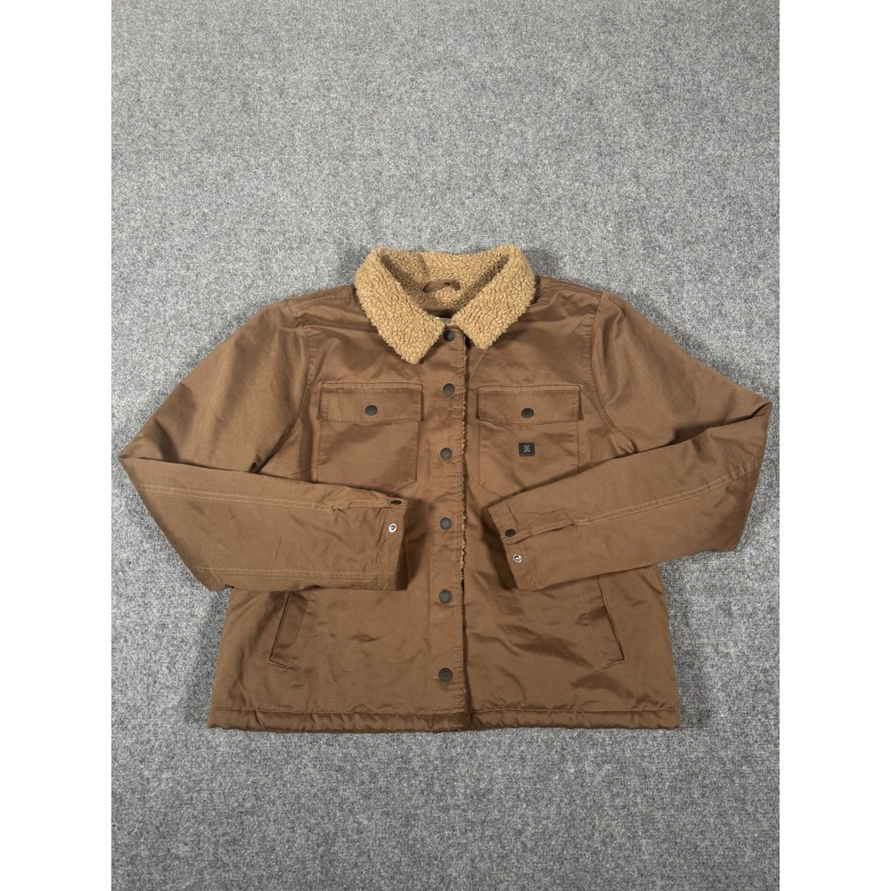 Roark Hebrides Lined Jacket Womens Large Brown